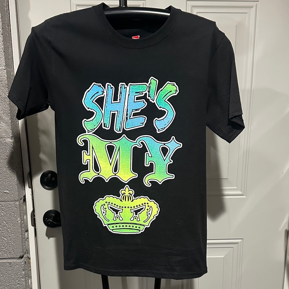 Black Graphic Kids T-Shirt